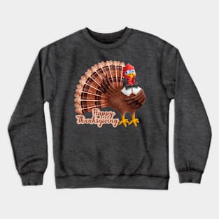 Happy Thanksgiving(turkey) Crewneck Sweatshirt